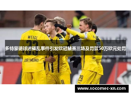 多特蒙德球迷骚乱事件引发欧冠禁赛三场及罚款50万欧元处罚